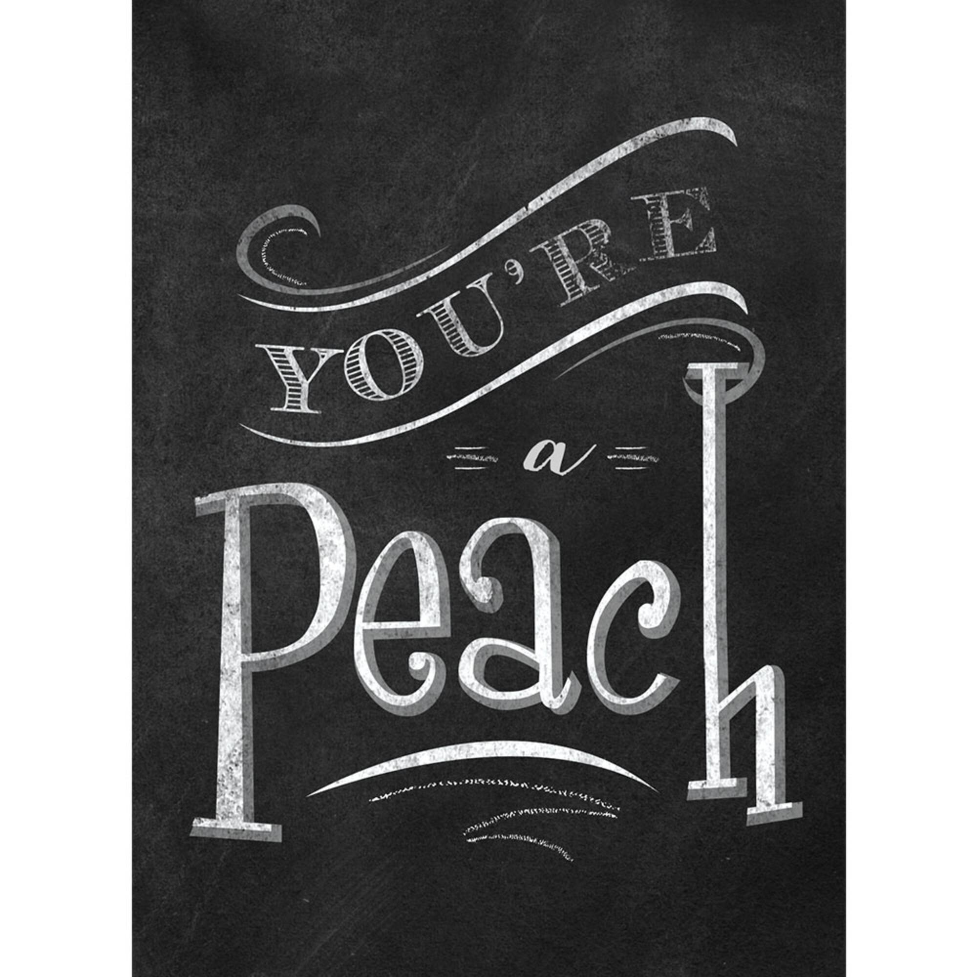 JAM Paper Brushed Chalkboard Design Blank Thank You Cards Set, 36ct.